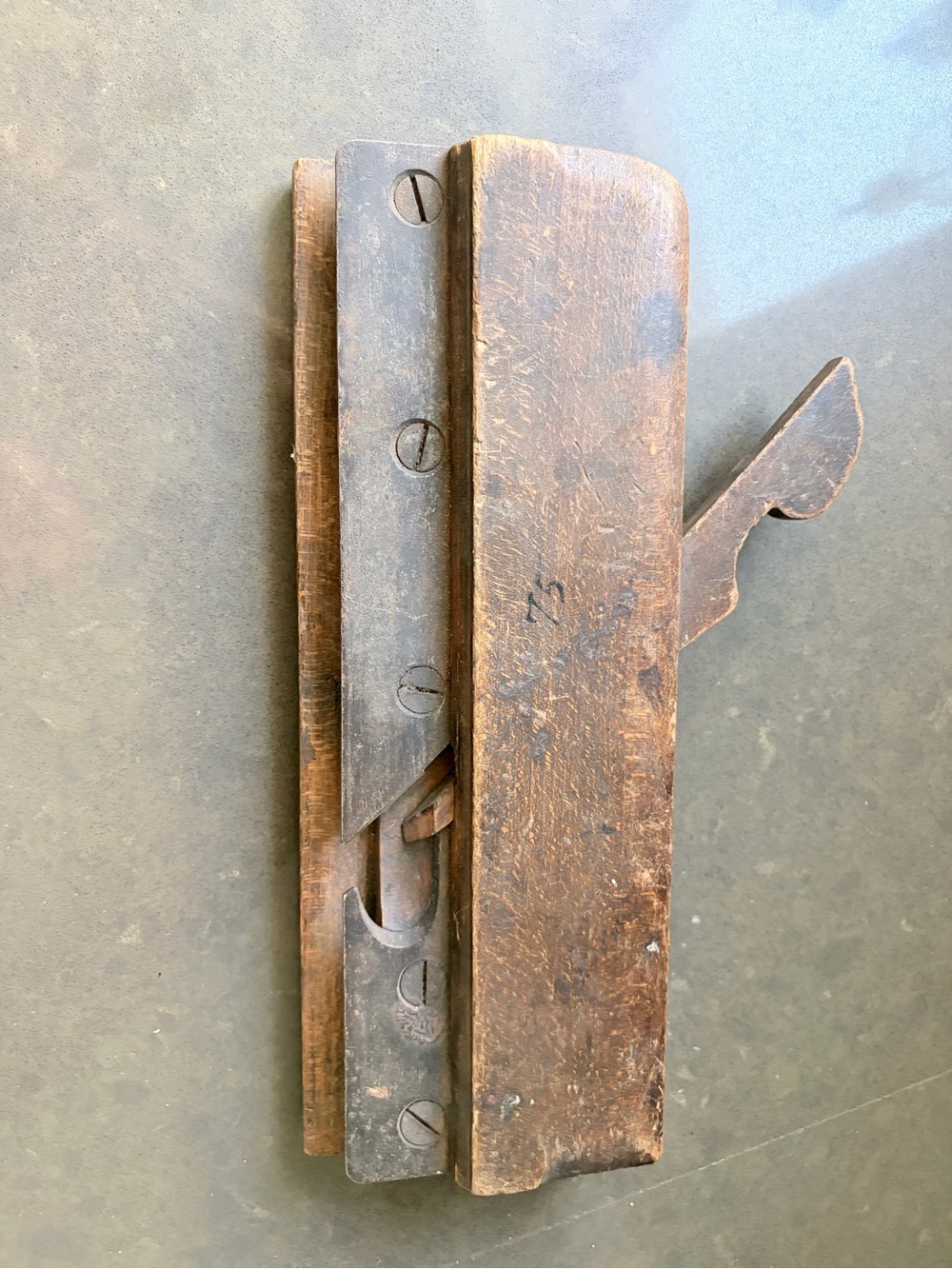 Antique-Ohio tool company #76 match plane rare